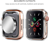 iWatch 38mm Hard TPU Soft PC Frame Cover Protector Bumper Case (Only Ground Shipping)