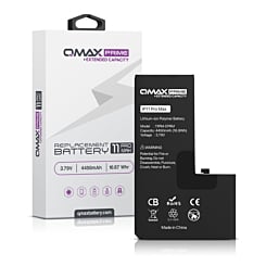 Grab the wholesale deals on the QMAX Prime extended capacity replacement battery for iPhone 11 Pro Max, 4450 mAh. No spot weld required.