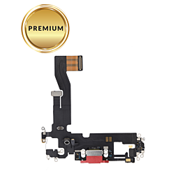 Buy the charging port flex cable for iPhone 12 in red, premium quality.
