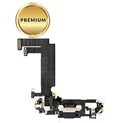 Charging Port Flex Cable for iPhone 12 Mini (BLACK) (Premium)