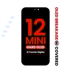 Stock up on the OLED Assembly for iPhone 12 Mini – Aftermarket QV8 Hard version, eligible for IC transfer.
