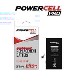 Buy the POWERCELL PRO Replacement Battery for iPhone 12 Pro and 12, 2815 mAH.






