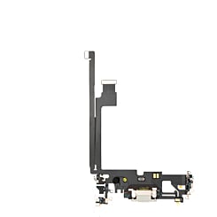 Purchase the Charging Port Flex Cable for iPhone 12 Pro Max SILVER Aftermarket.

