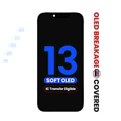 Stock up on the OLED Assembly for iPhone 13 Aftermarket QV8 Soft IC Transfer Eligible Exclusive OLED Breakage Warranty.

