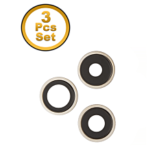 Buy the silver premium back camera lens with bracket 3-piece set for iPhone 13 Pro Max and 13 Pro.

