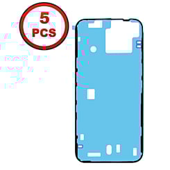 Grab the wholesale deals on the pack of 5 waterproof back glass adhesive tape for iPhone 14 and 16e.
