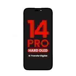 Purchase the OLED assembly for iPhone 14 Pro with aftermarket QV8 hard display, IC transfer eligible.
