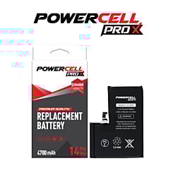 Order the POWERCELL PRO Extended Capacity Battery Replacement for iPhone 14 Pro Max, 4700 mAh.
