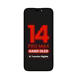 Order the OLED Assembly for iPhone 14 Pro Max, aftermarket QV8 hard, IC transfer eligible.

