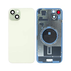 Shop the Back Glass with Frame and MagSafe Magnet for iPhone 15 Plus, no logo, in green.

