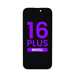 Buy the LCD Assembly for iPhone 16 Plus, which is an Aftermarket Incell with QV7.