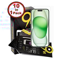 Stock up on the Clear Tempered Glass for iPhone 16 Plus, 2.5D, 10 pieces.
