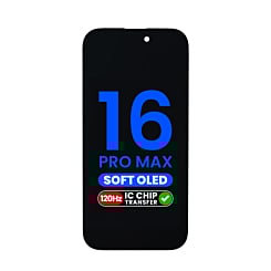 OLED Assembly for iPhone 16 Pro Max (Aftermarket Soft / QV8 / 120HZ) (IC Transfer Eligible)