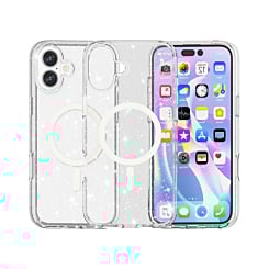 Ultra Glossy Protector Case w/ Magsafe - GLITTER CLEAR for iPhone 17 (Only Ground Shipping)