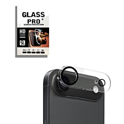Back Camera Tempered Glass for iPhone 17 Air (Black-Edged)