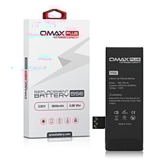 QMAX Plus Extended Capacity Replacement Battery for iPhone 5SE (1800 mAH)