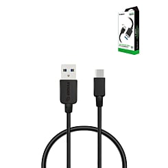 Esoulk USB A-C Round Charging Cable (BLACK) (5ft) (15W) (Only Ground Shipping)