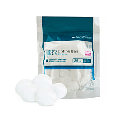 Absorbent Cotton Ball for Cleaning (25g) (Not Returnable)