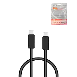 Toocki TPE USB C-C Super Fast Charging Data Cable (BLACK) (100w) (3ft) (Only Ground Shipping)