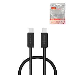 Toocki TPE USB C-C Super Fast Charging Data Cable (BLACK) (100w) (3ft) (Only Ground Shipping)