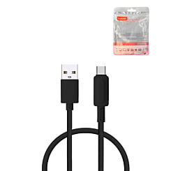 Toocki USB A-C Fast Charging Data Cable (BLACK) (15w) (3ft) (Only Ground Shipping)