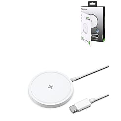 Esoulk Magnetic Wireless Charger (15W) (WHITE) (Only Ground Shipping)