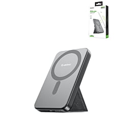 Esoulk Foldable Magnetic Wireless PowerBank (5000mAh / 5W) (BLACK) (Only Ground Shipping)