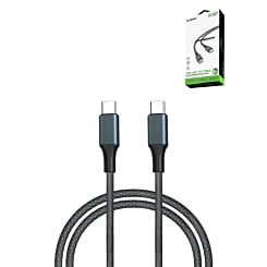 Esoulk USB C-C Charging & Data Sync Cable (BLACK) (100W) (6ft) (Only Ground Shipping)