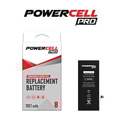 POWERCELL PRO Replacement Battery for iPhone 8 (1821 mAH)