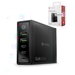 Powerpeak Multi-Device Charger 65W 5 Port Charger (Only Ground Shipping)