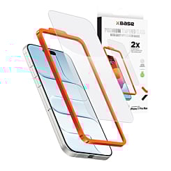 xBase Clear Tempered Glass for iPhone 17 Pro Max (Single Pack)
