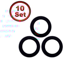 Back Camera Lens with Adhesive for Galaxy A13 5G (A136 / 2021) (Glass Only) (3 Piece Set) (Pack of 10)