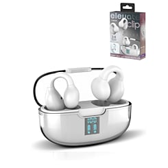ELEVATE CLIP Open Ear True Wireless Earbuds - WHITE (Only Ground Shipping)