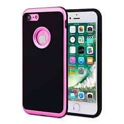 Brushed Hybrid Armor Protective Case - PINK for iPhone 6S / 6G (Only Ground Shipping)