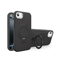 Support Heavy Duty Case w/ Wireless Charging Kickstand - BLACK for iPhone 7 / 8 (Only Ground Shipping)