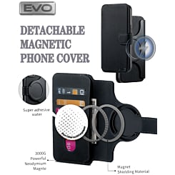 Magnetic Phone Case - BLACK for Universal 6.7" (Only Ground Shipping)