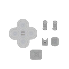 Rubber Conductive D-Pad Buttons (Left) Set (6 Piece Set) for Nintendo Switch Joy Con Controller