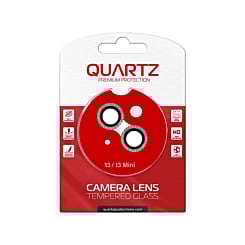Buy the Quartz HD Tempered Diamonds Metal Ring for iPhone 13 and 13 Mini Back Camera in Gold.

