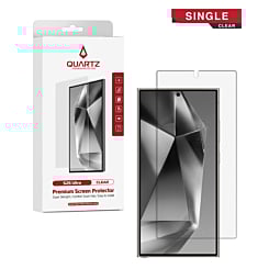 QUARTZ Clear Tempered Glass for Galaxy S25 Ultra (Single Pack)
