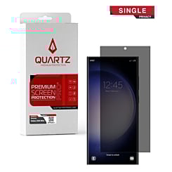 QUARTZ Privacy Tempered Glass for Galaxy S24 Ultra (Single Pack)