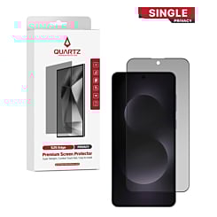QUARTZ Privacy Tempered Glass for Galaxy S25 Edge (Single Pack)