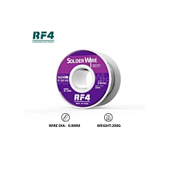 RF4 High Purity Tin Soldering Wire 63/37 - 0.8mm  (200g) (Not Returnable)