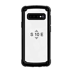 Galaxy S10E Premium Hybrid Protective Casee- BLACK (Only Ground Shipping)
