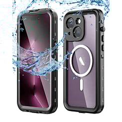 SHELLBOX Waterproof Case Surfing Underwater Diving for iPhone 15 Plus (Only Ground Shipping)