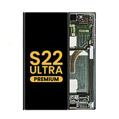 OLED Assembly with Frame for Galaxy S22 Ultra (S908) (GREEN) (Premium)