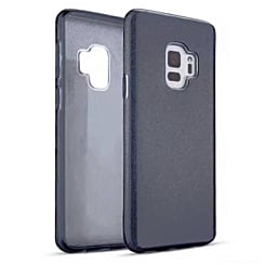 Galaxy S9 Plus Shiny Film Material Innovation TPU Case - BLACK (Only Ground Shipping)