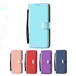 Elegant Leather Wallet Case with Wristlet Strap for iPhone 17 (Only Ground Shipping)