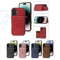 Leather Pocket Wallet Case for iPhone 17 (Only Ground Shipping)
