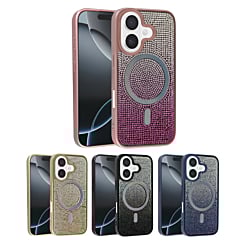 Thin Wireless Charging Bling Diamond Crystal Case for iPhone 17 (Only Ground Shipping)