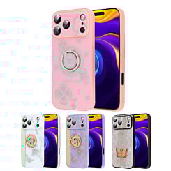Luxury Diamond Shiny Cases w/Butterfly Design for iPhone 17 Pro (Only Ground Shipping)
